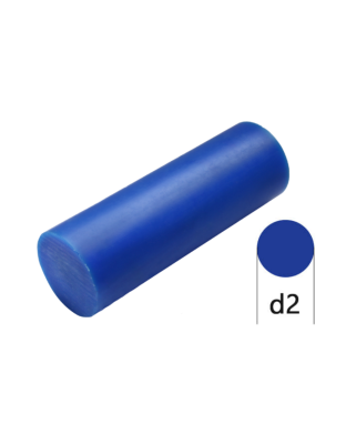 Tubo de Cera Azul 47 mm Macizo
