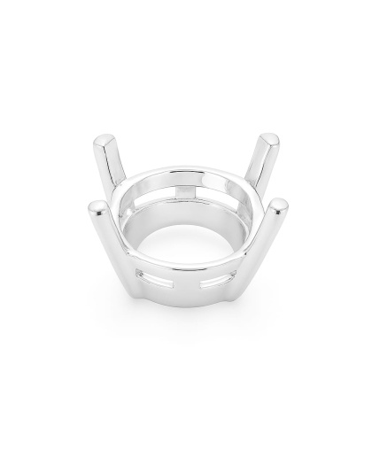 Cravação Oval com 4 Garras 13 x 11 mm