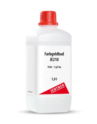 Banho de Ouro de Cor JE210 – 18 K – 1 g/L de Au