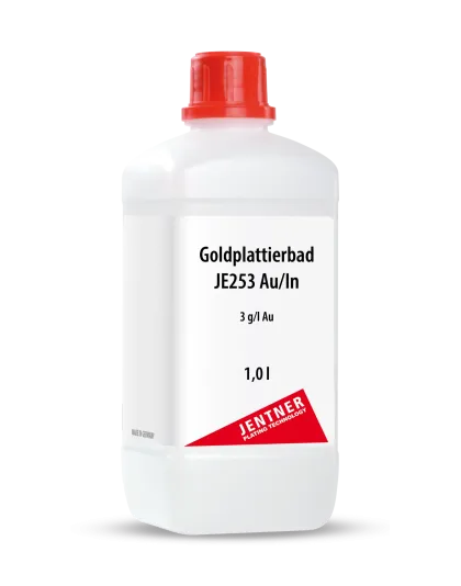 Banho Ouro JE253 Au/In – 3 g/L de Au