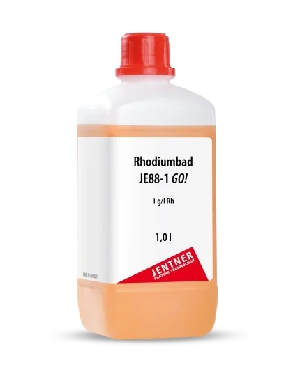Banho de Ródio JE88-1 GO! – 1 g/L de Rh